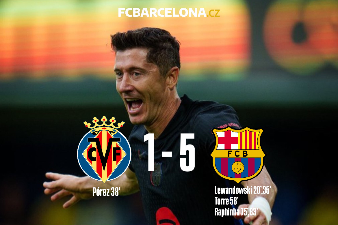 Villareal CF 1:5 FC Barcelona