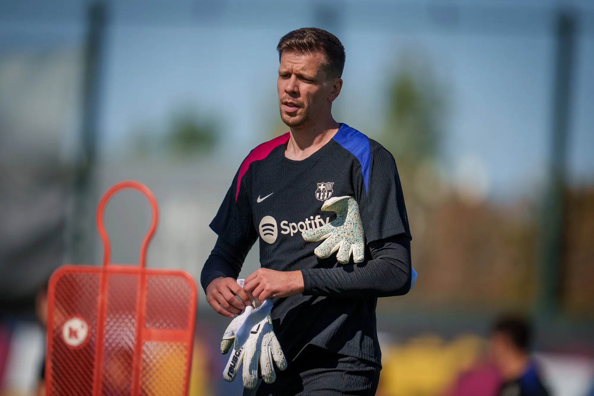 Szczęsny už trénuje s Barçou