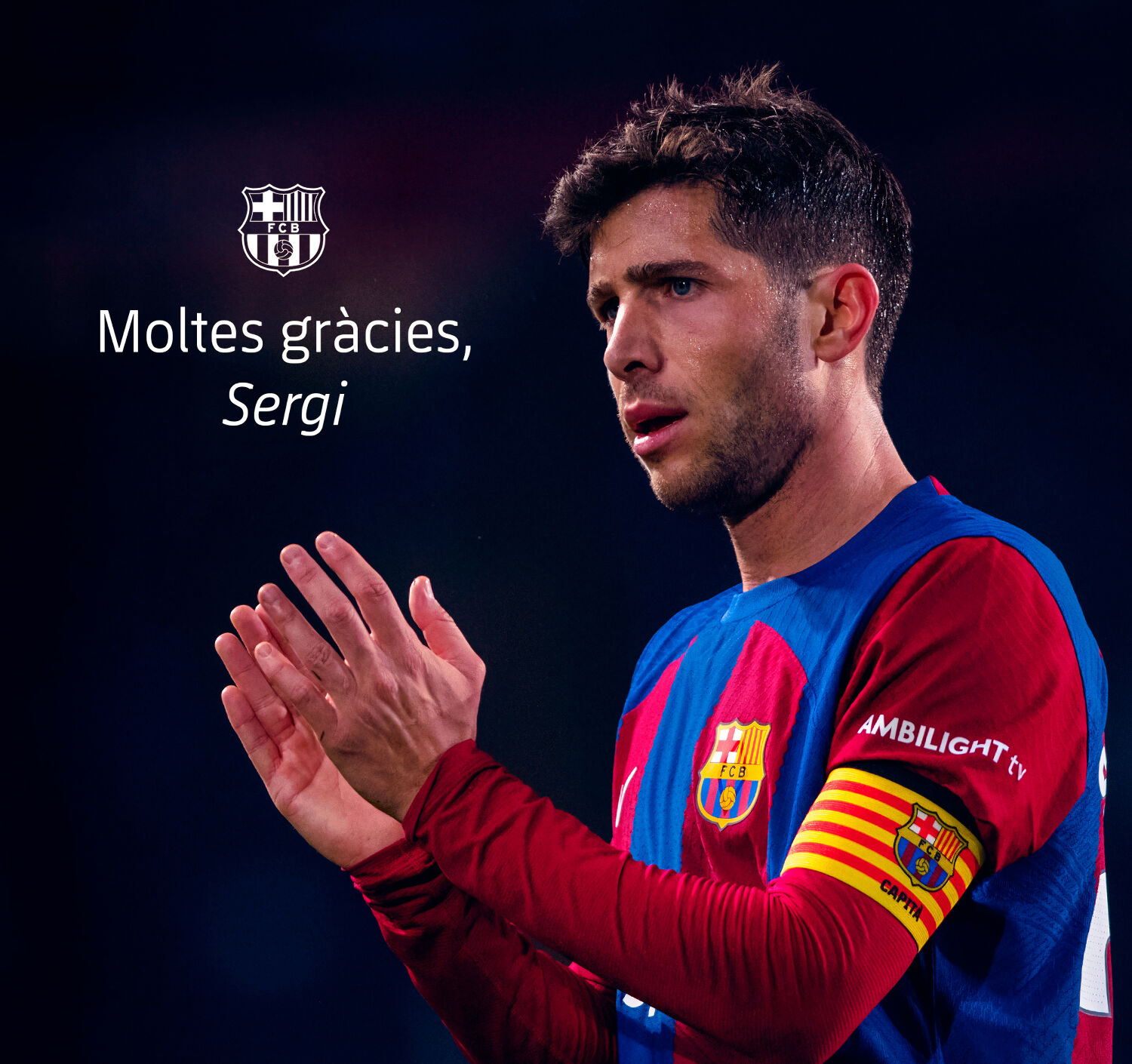 Oficiálne: Sergi Roberto sa lúči s Barcelonou